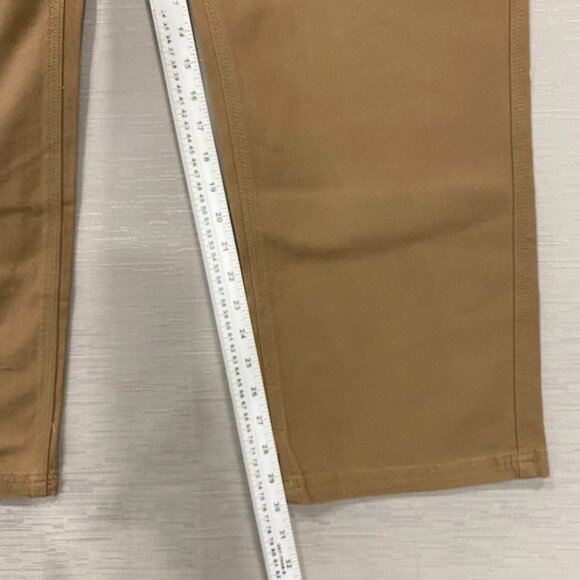 Caterpillar Utility Work Pants Mens 38 x 30 Brown Flex Waistband Cell Pocket - Picture 11 of 16